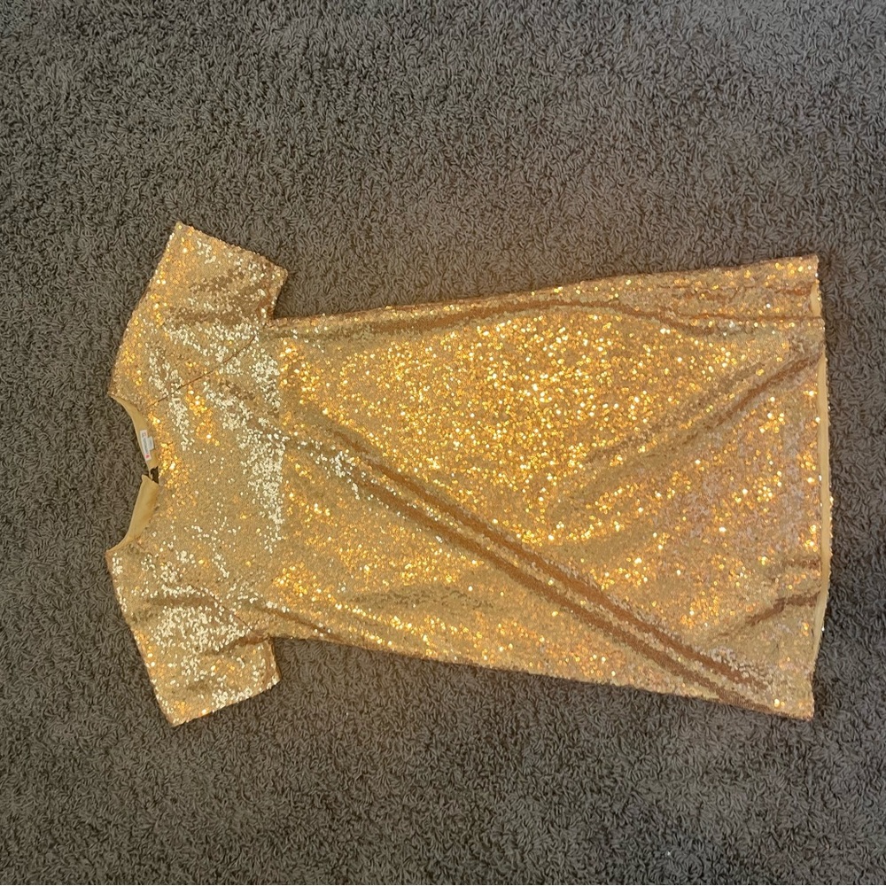 Gold Sequin dress